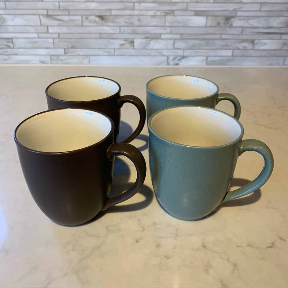 Noritake Colorwave Stoneware 12 oz mugs - set of 4